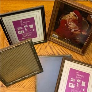 Picture frames 8x10 quantity 5.  (Lot 2)